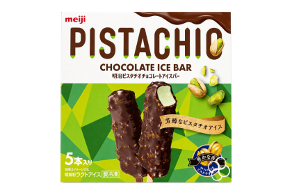 Ice Cream - Meiji Pistachio Chocolate Ice Bar 开心果巧克力雪糕棒 5's（VIP会员价：RM28.80）